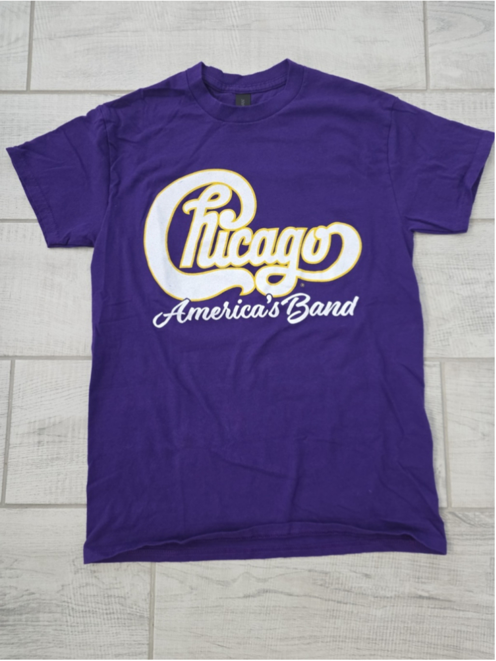 Chicago Purple 2025 Tour shirt Size Small